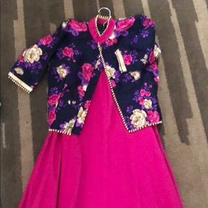 Juniors Indian two piece outfit